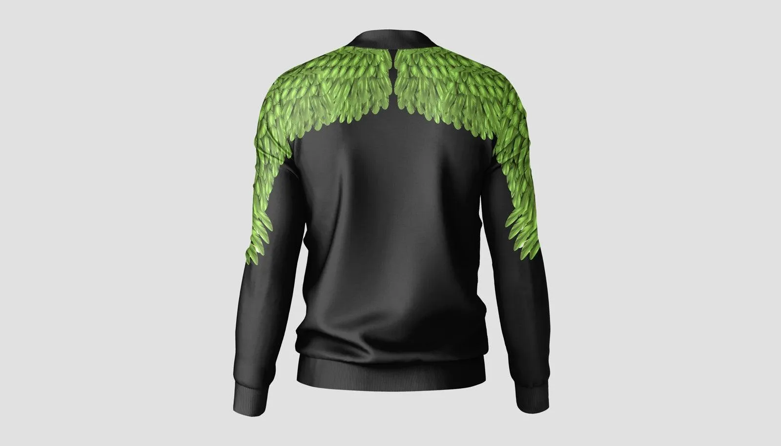 Aeroflex Feather Green Zipper Jacket