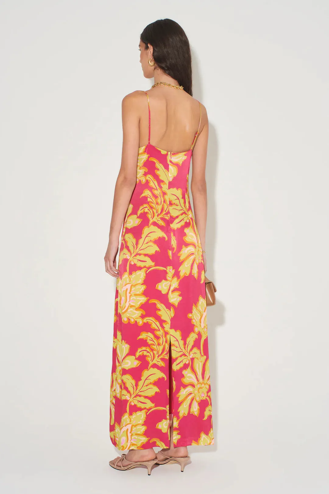 Alchemy Maxi Dress - Fuschia Fern