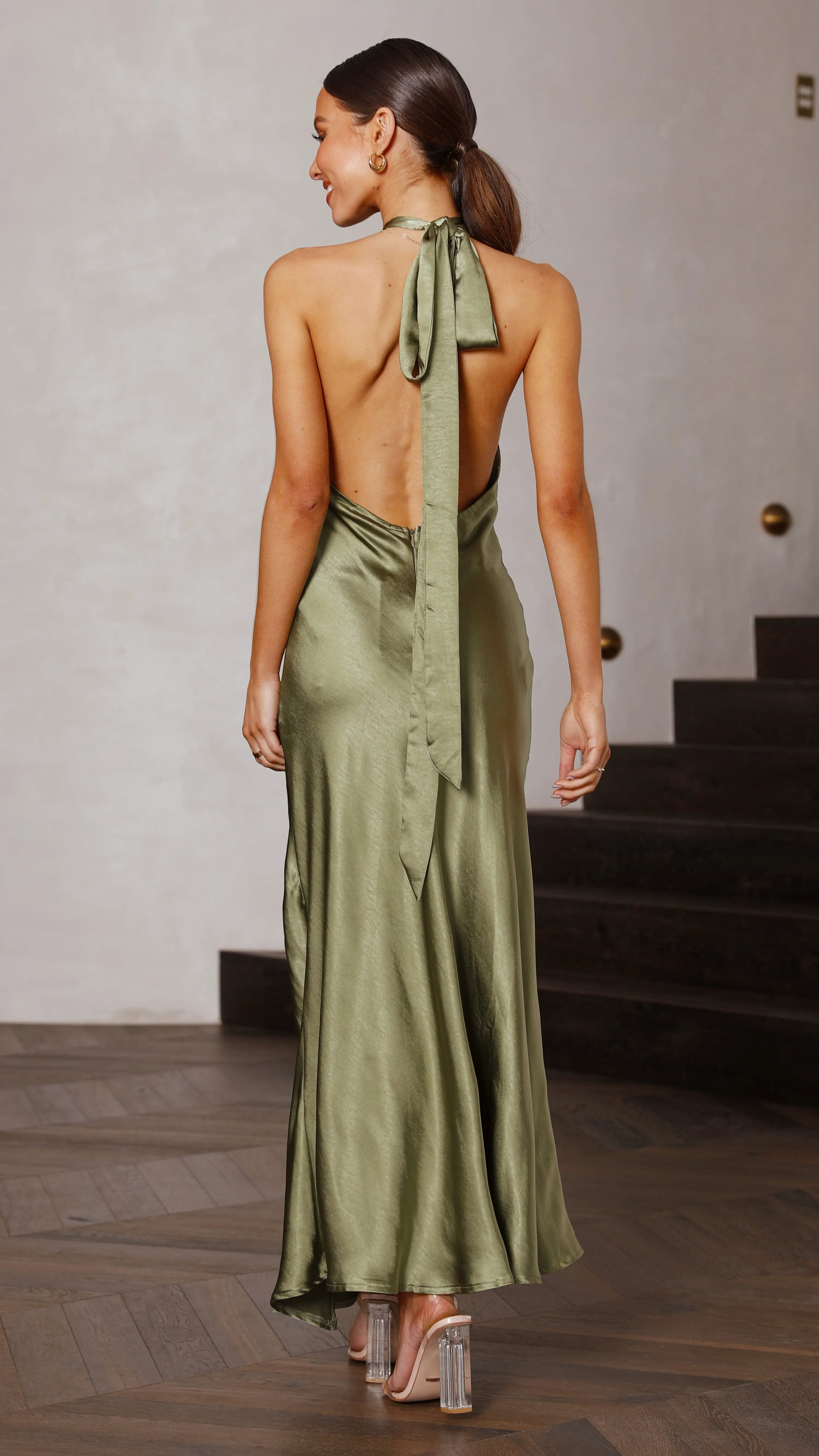 Amalia Maxi Dress - Olive