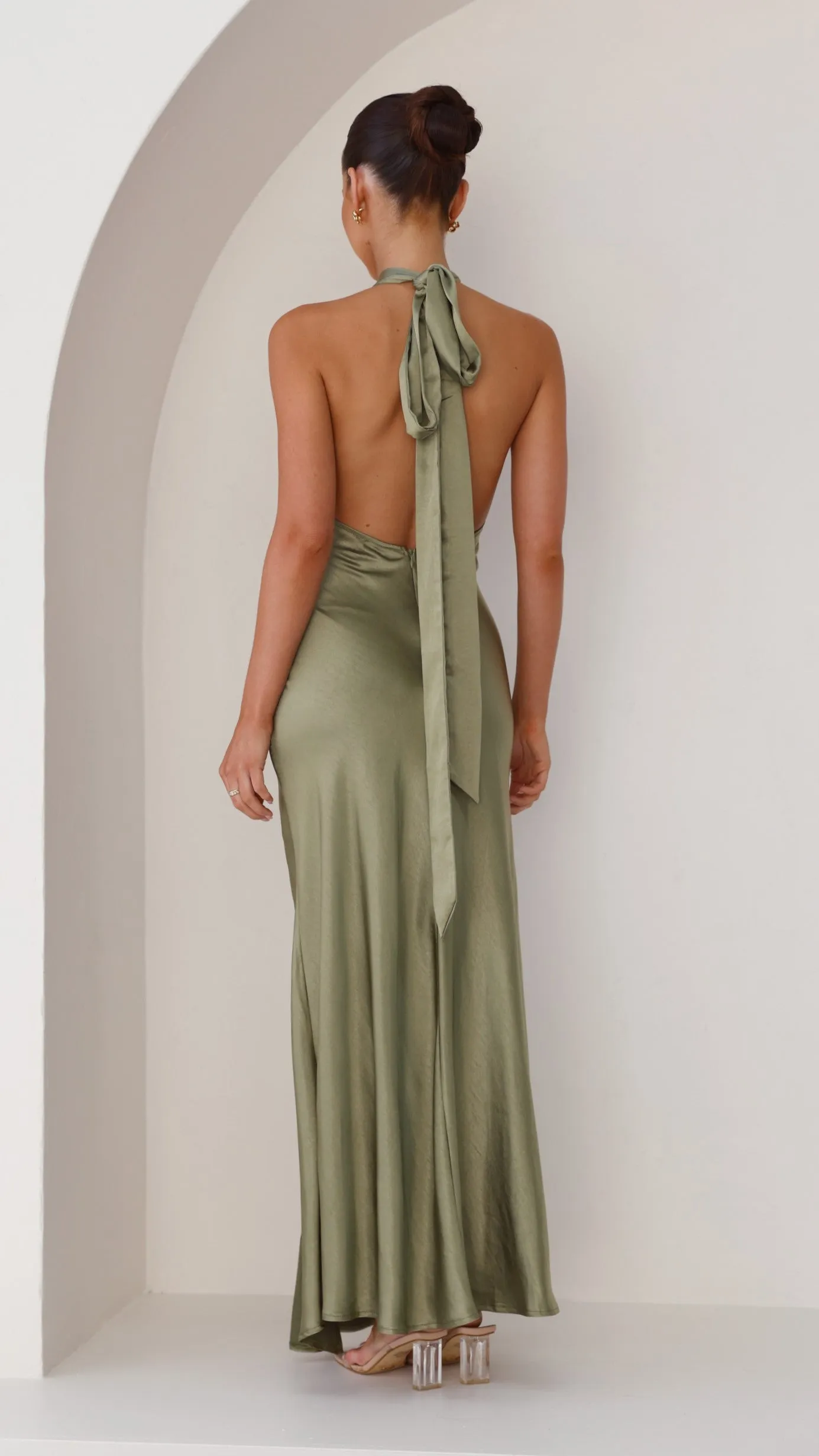 Amalia Maxi Dress - Olive