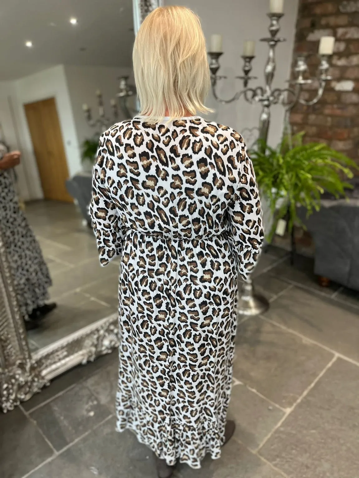 Animal Print Dress Rowan