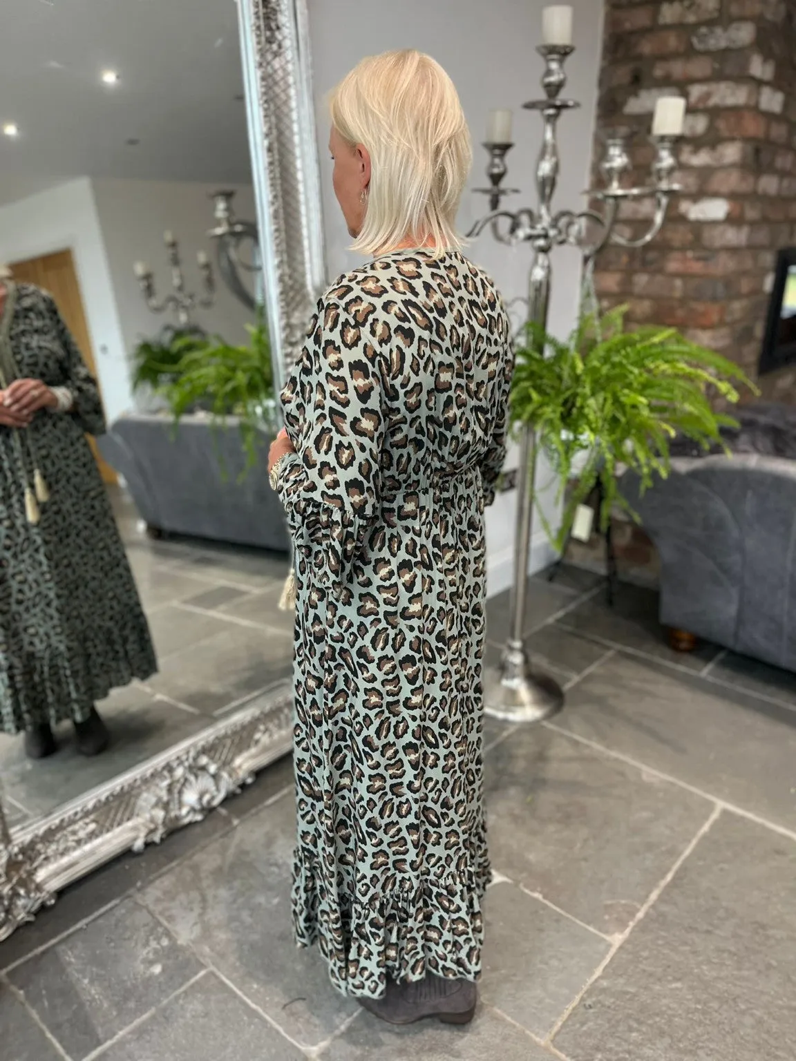 Animal Print Dress Rowan