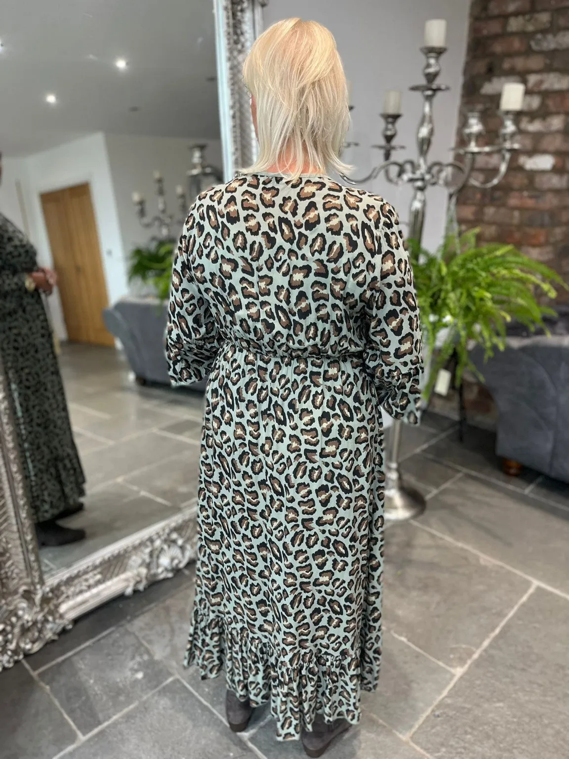 Animal Print Dress Rowan