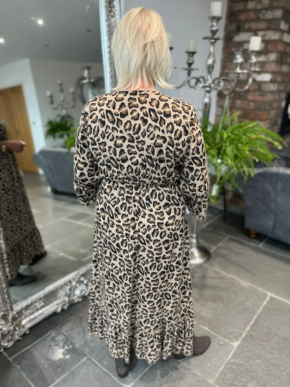 Animal Print Dress Rowan