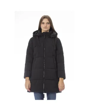 Baldinini Trend Women's Black Polyester Jackets & Coat - S