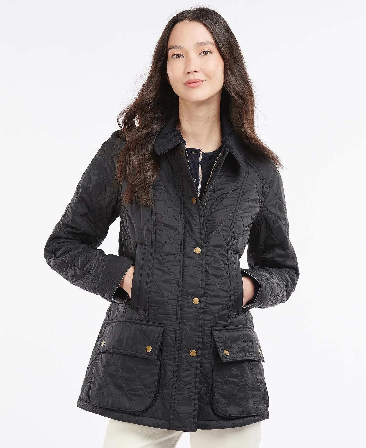 Barbour Beadnell Polarquilt Jacket - Black