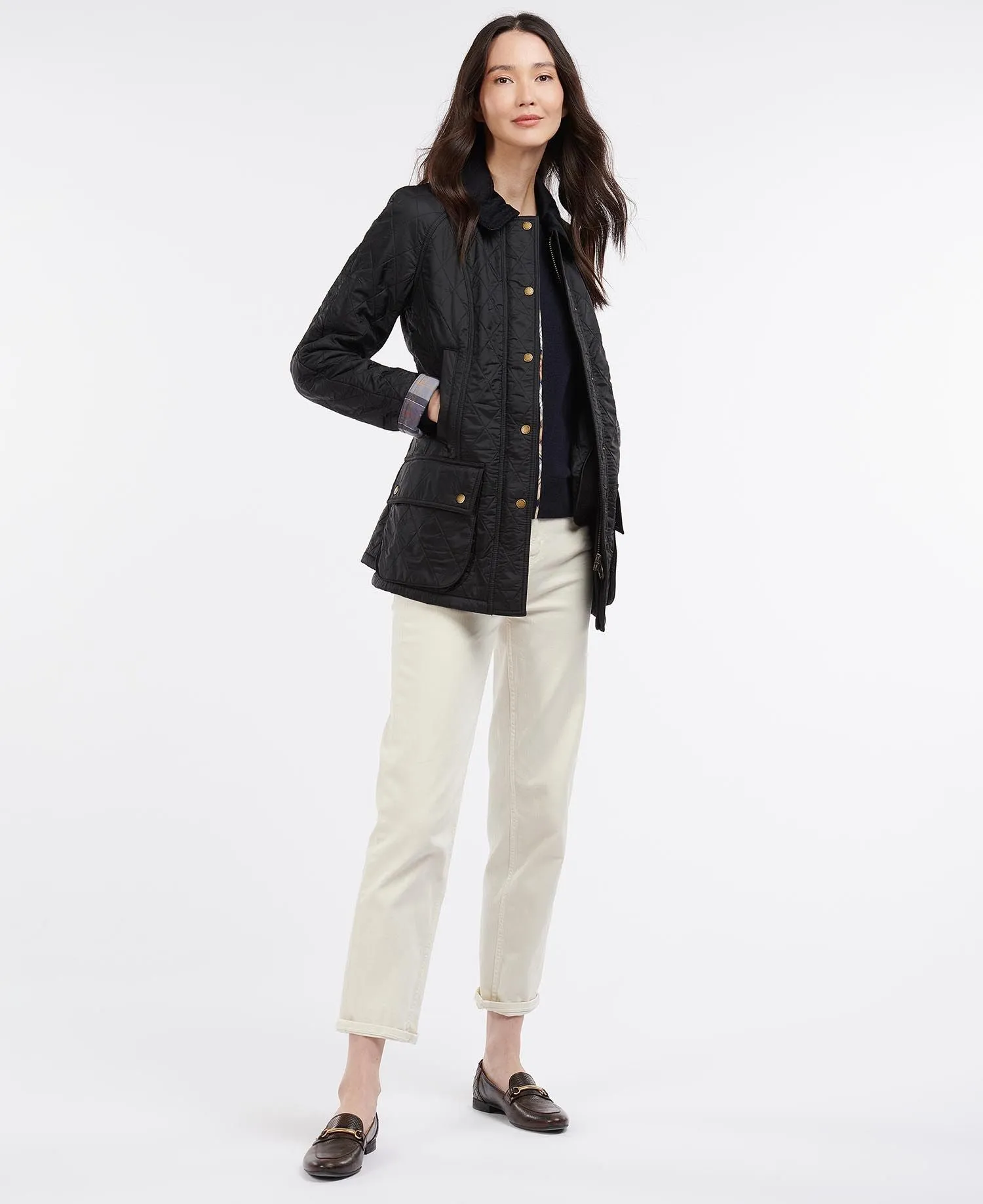 Barbour Beadnell Polarquilt Jacket - Black