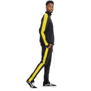 Black & Yellow Stripe Track Set