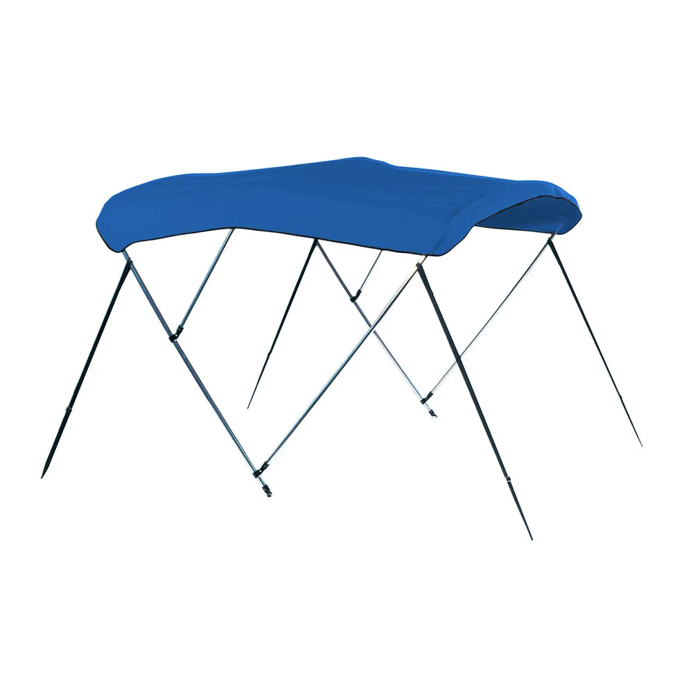 Carver 3 Bow 4681U Bimini Top with Boot - Pacific Blue Acrylic