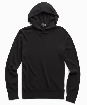 Cashmere Hoodie in Black