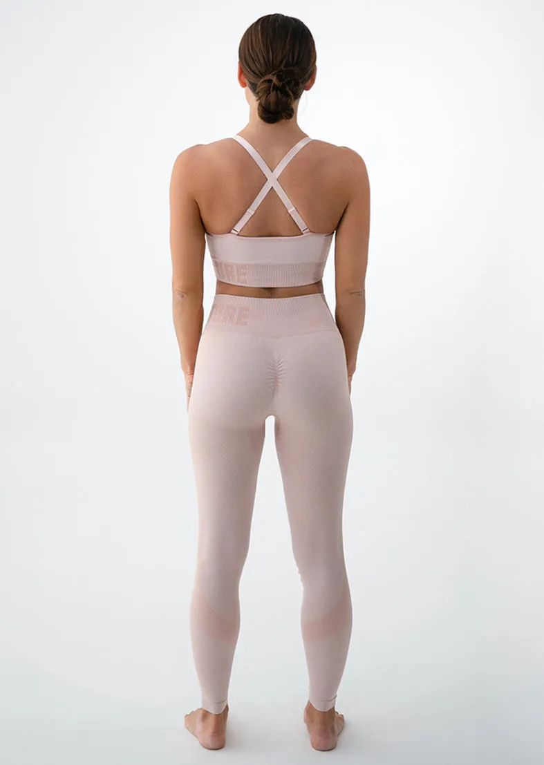 Elevate Seamless Legging Peach Marl