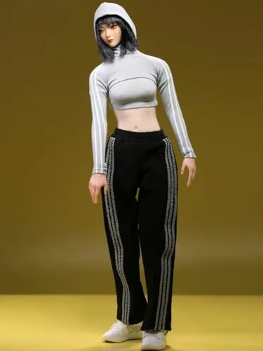 HiPlay 1/6 Scale Figure Doll Clothes: Casual Sports Suit for 12-inch Collectible Action Figure