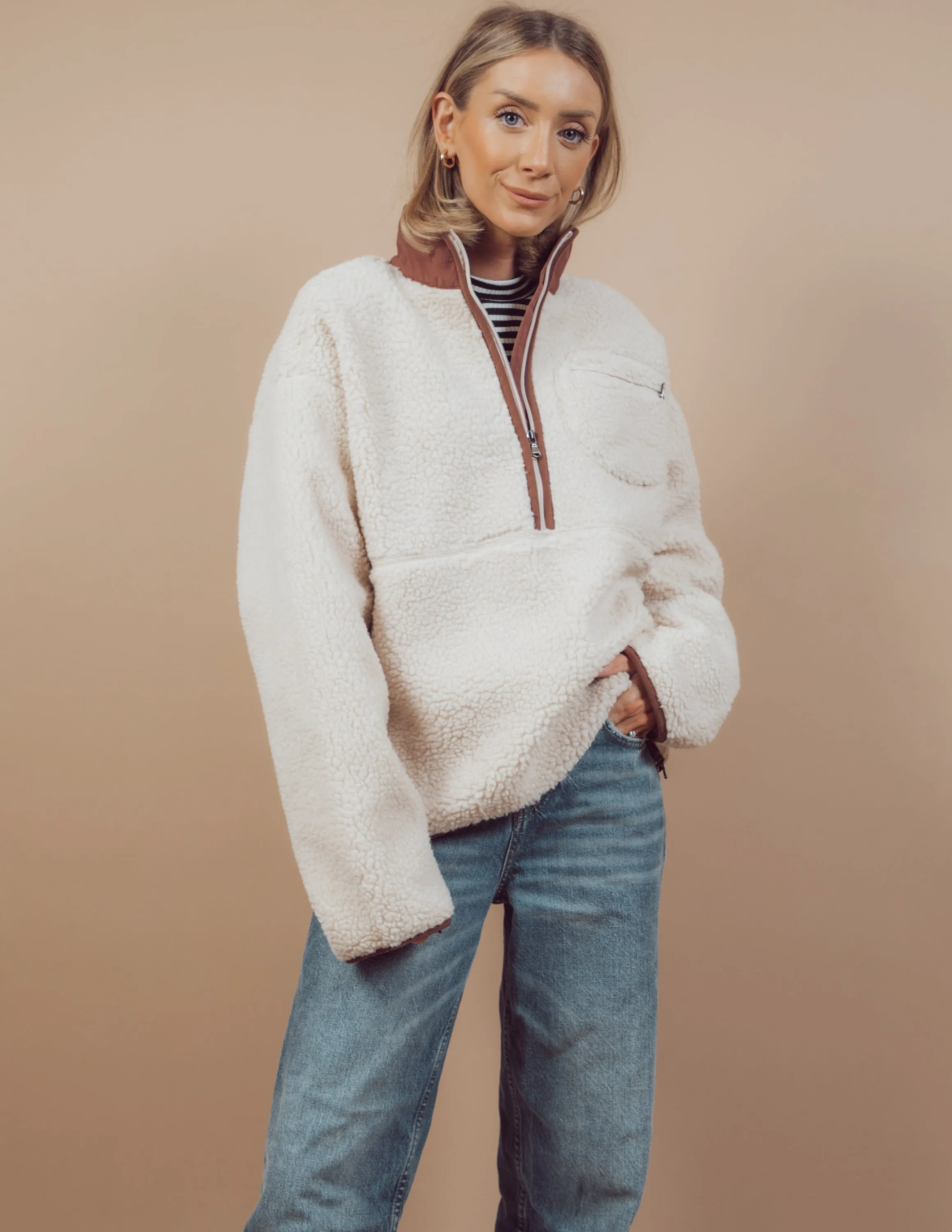 Jordyn Sherpa Pullover