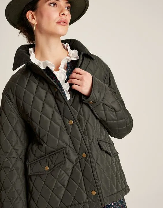 Joules Arlington Cropped Quilted Jacket