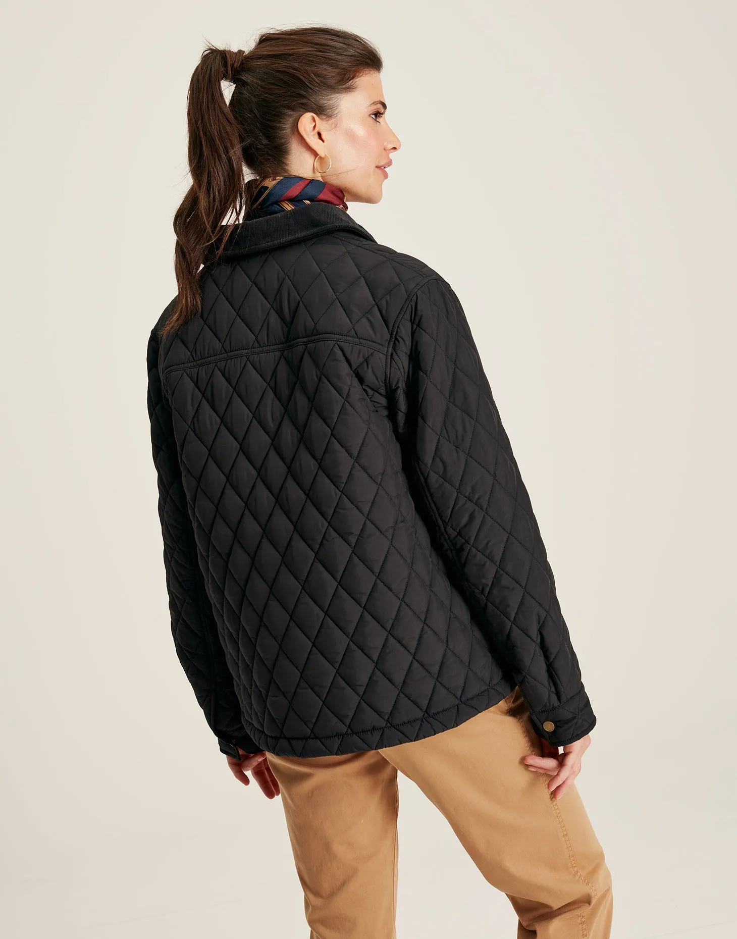 Joules Arlington Cropped Quilted Jacket