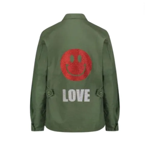 Love Smile  Army Jacket