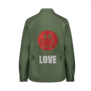 Love Smile  Army Jacket