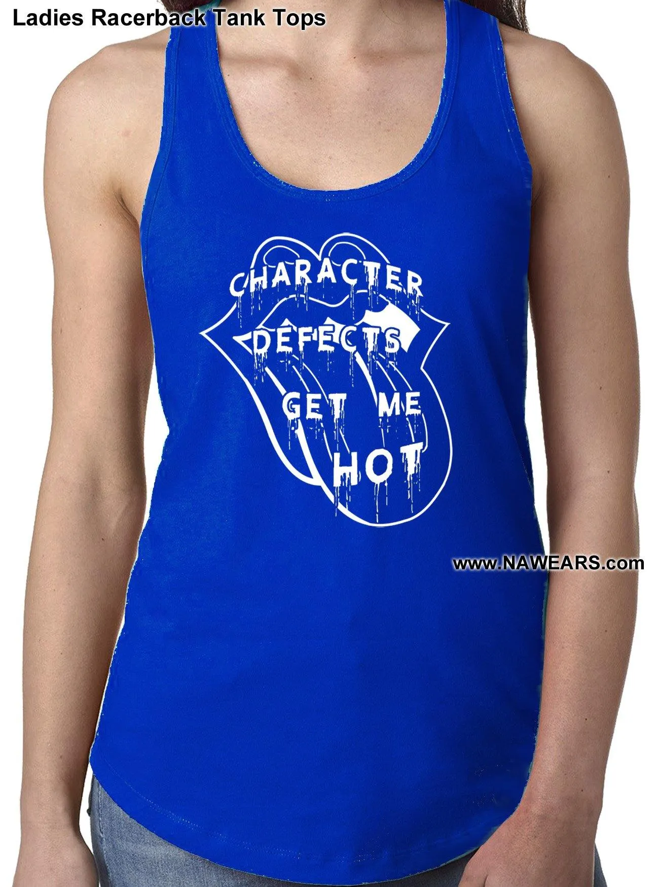 ltt- Defects Get Me Hot Ladies Tank Tops