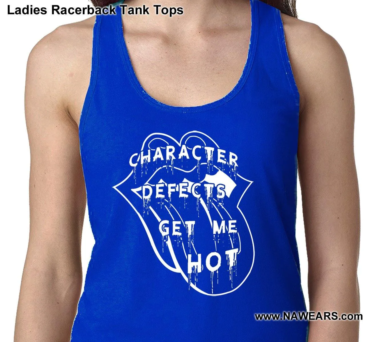 ltt- Defects Get Me Hot Ladies Tank Tops