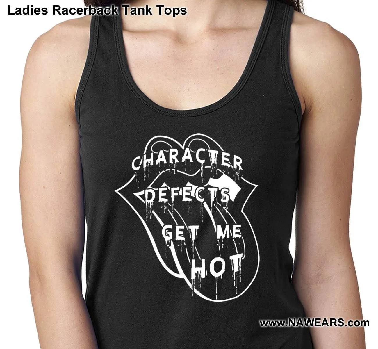 ltt- Defects Get Me Hot Ladies Tank Tops