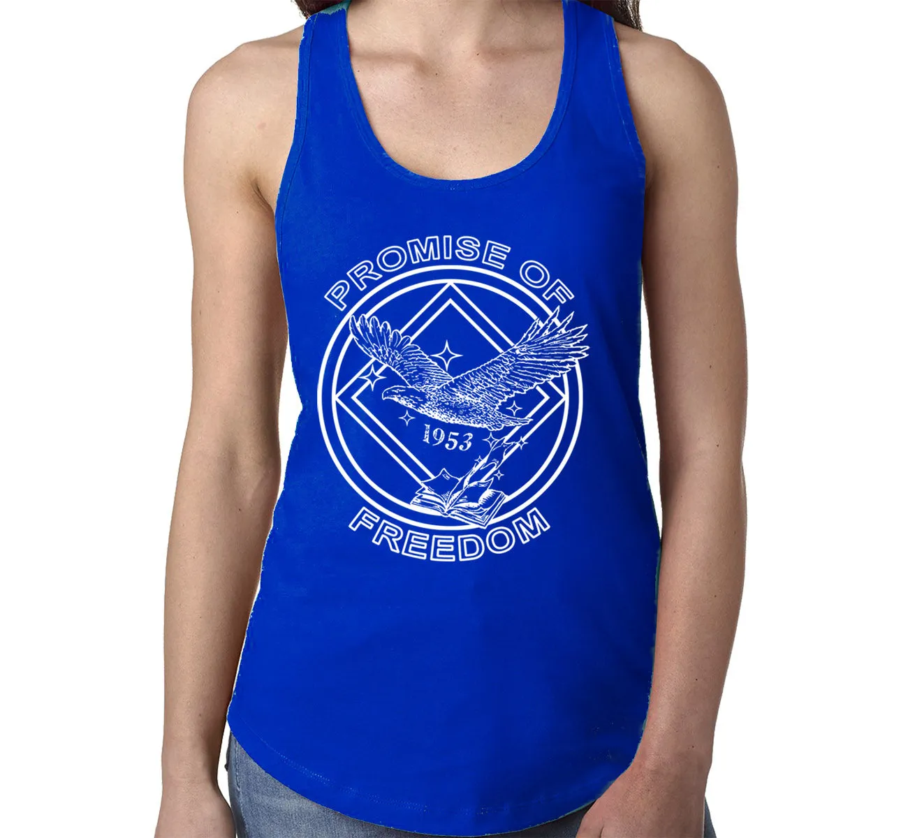 ltt- Promise Of Freedom Ladies Tank Tops