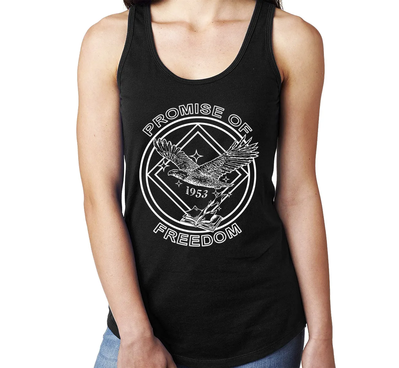 ltt- Promise Of Freedom Ladies Tank Tops