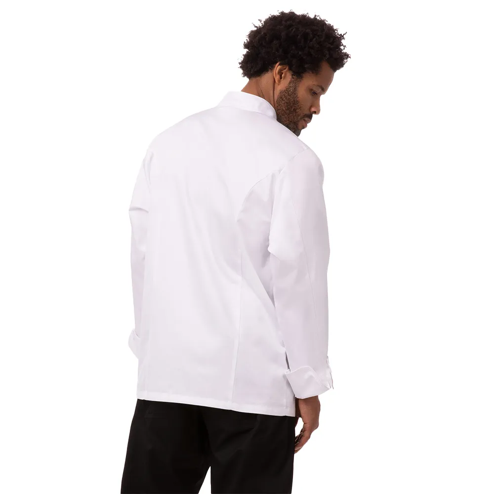 MADRID PREMIUM COTTON CHEF COAT - White