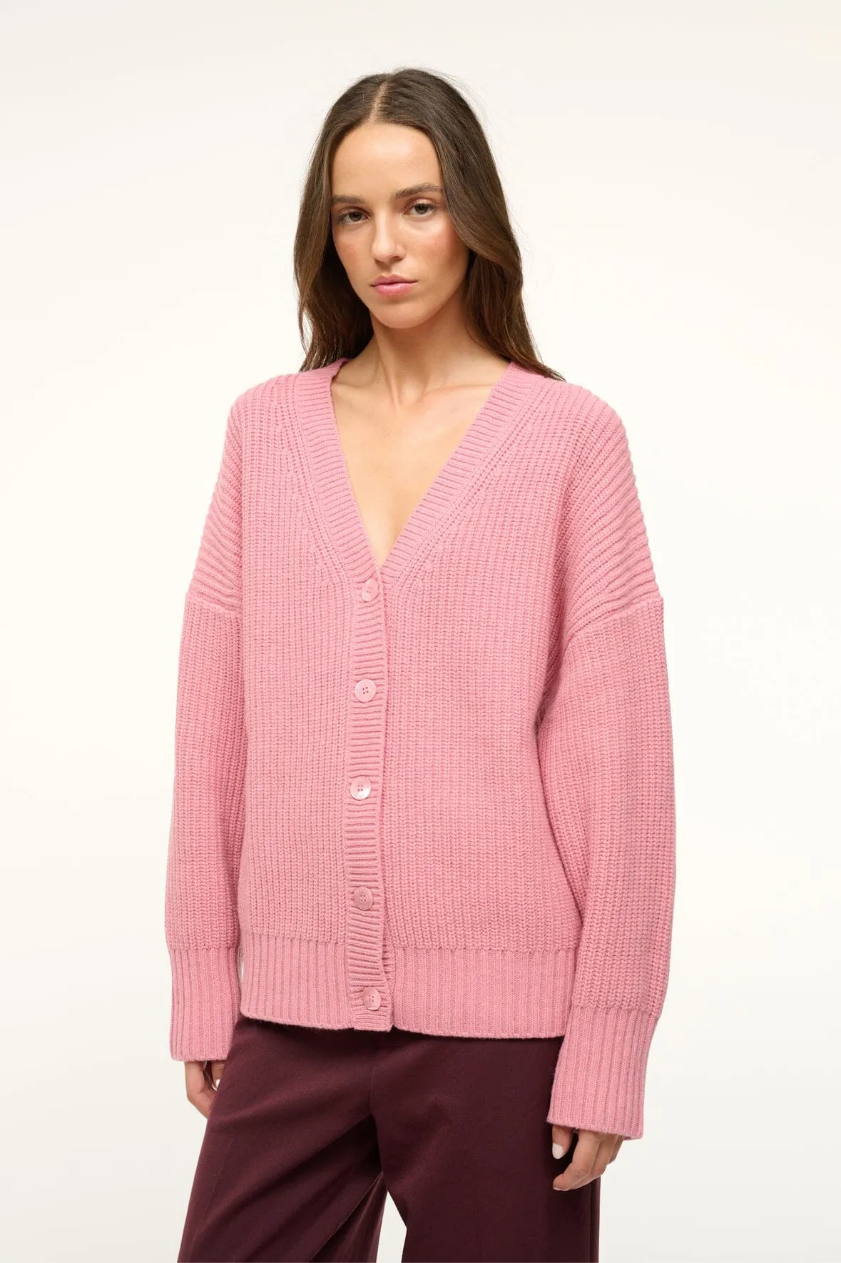 MATILDA CARDIGAN | DAMASK PINK