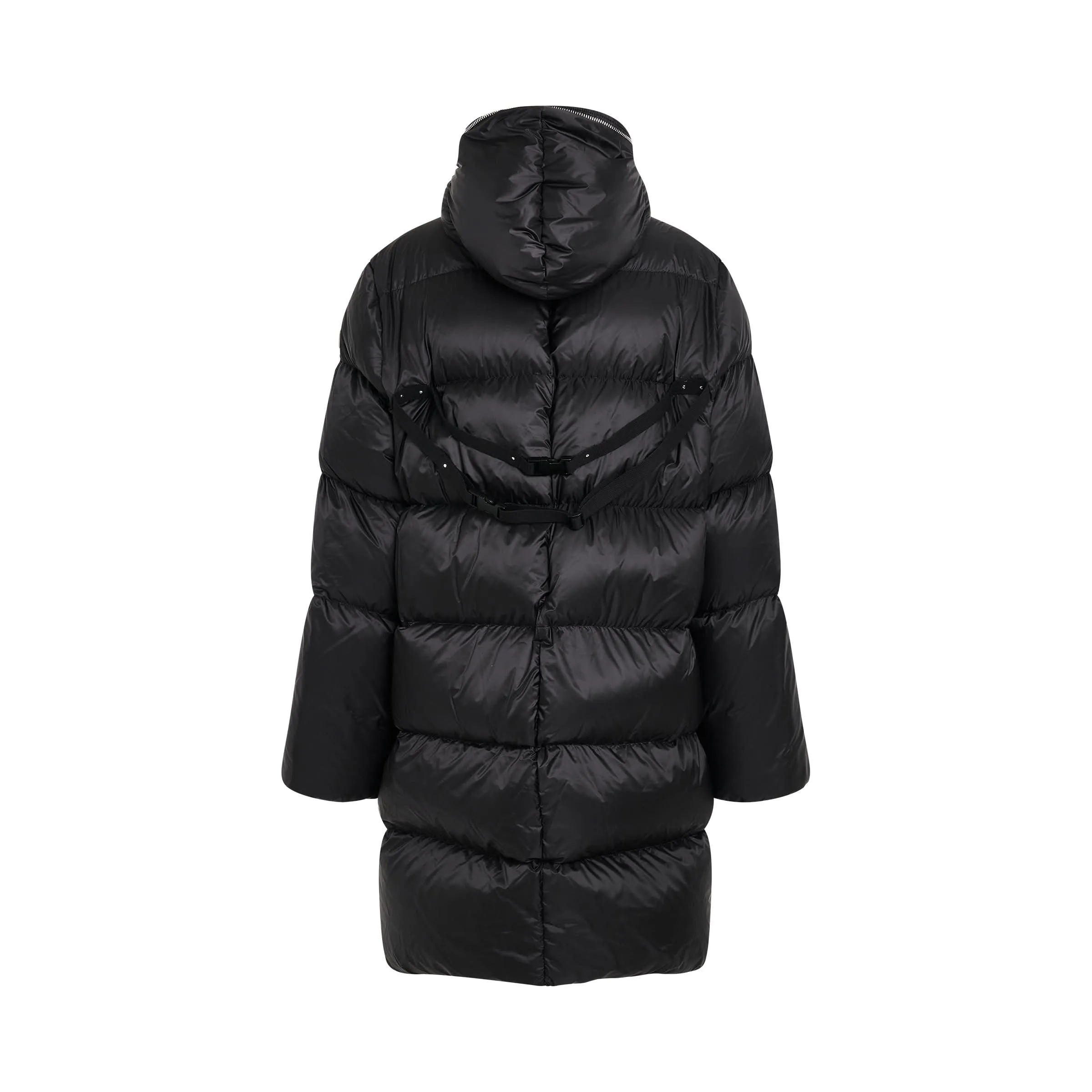 Moncler x Rick Owens Gimp Coat in Black