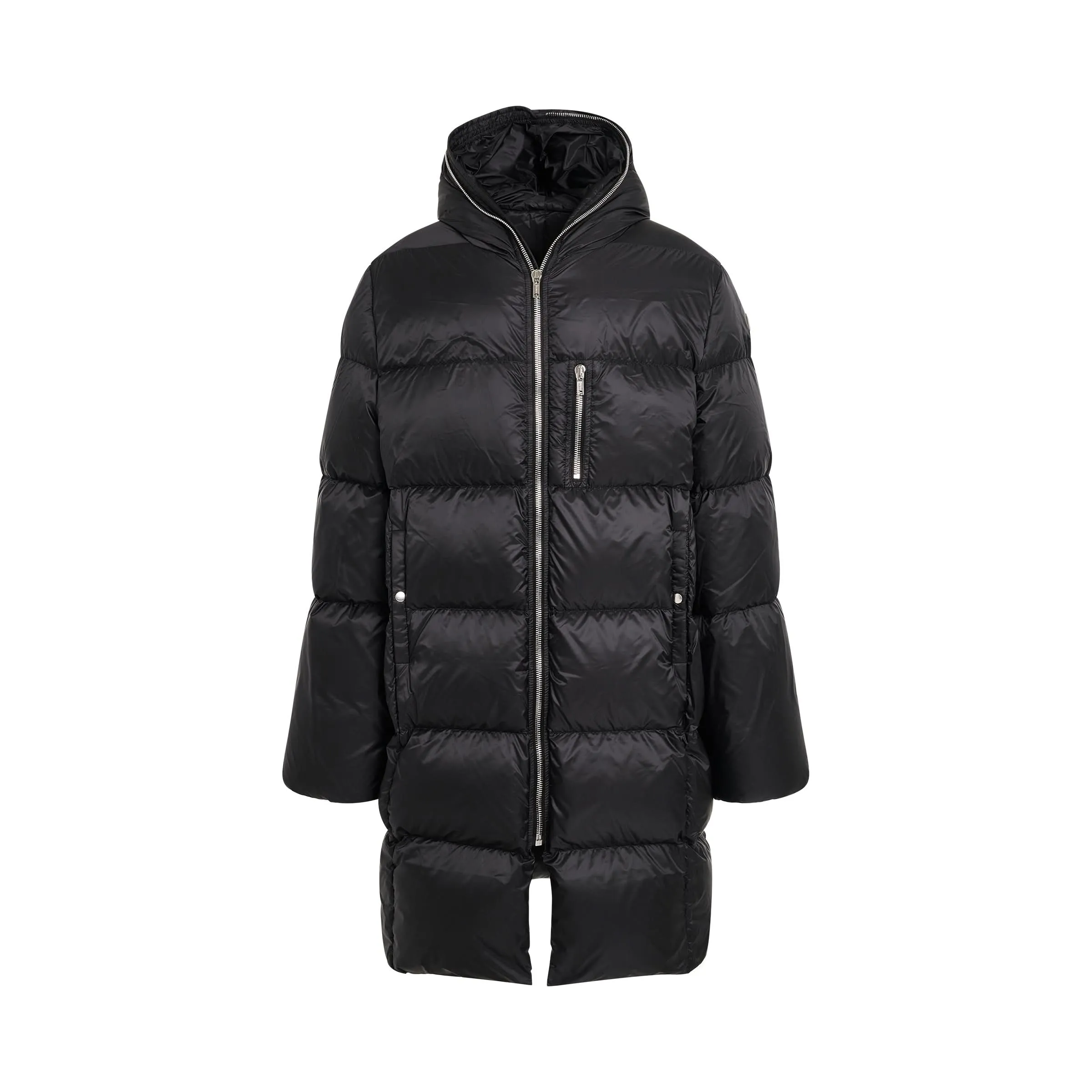 Moncler x Rick Owens Gimp Coat in Black