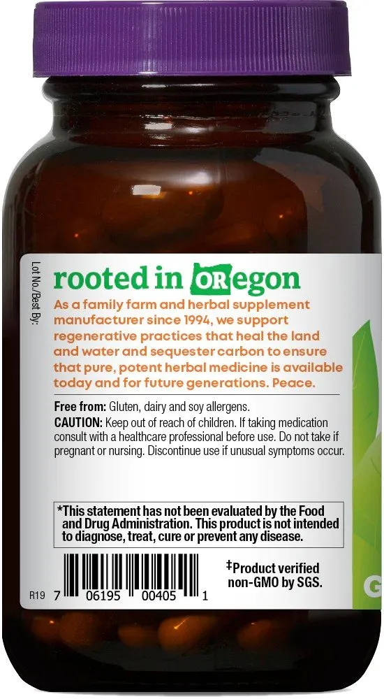 Oregon's Wild Harvest Aller Aid with Quercetin and NAC 90 Vegan Capsule