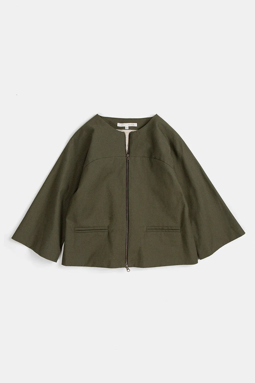 PRE-ORDER Ruby Cotton Canvas Jacket In Loden