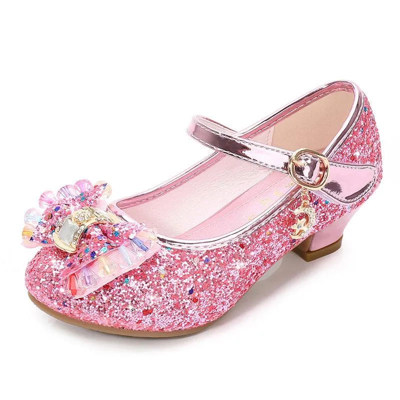 Princess Bow Leather Shoes