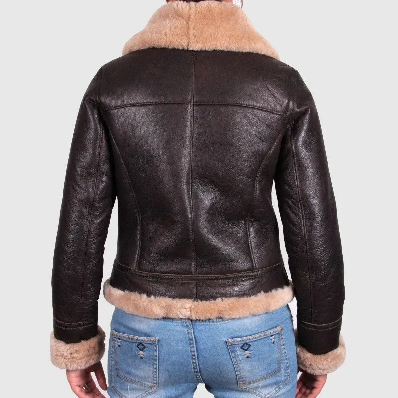 Purchase Best Women Shearling sheepskin Jacket Virgo