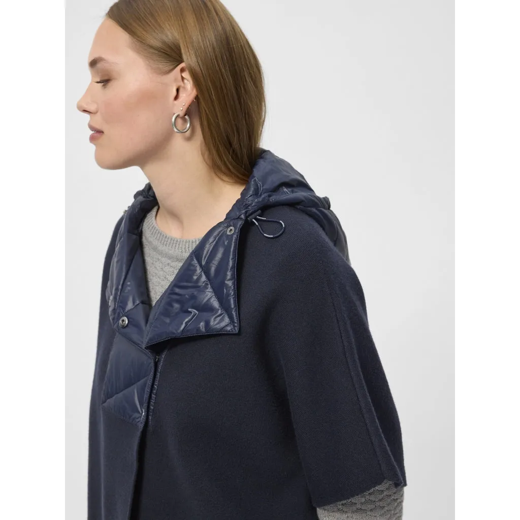 Ravenna Poncho - Dark Navy