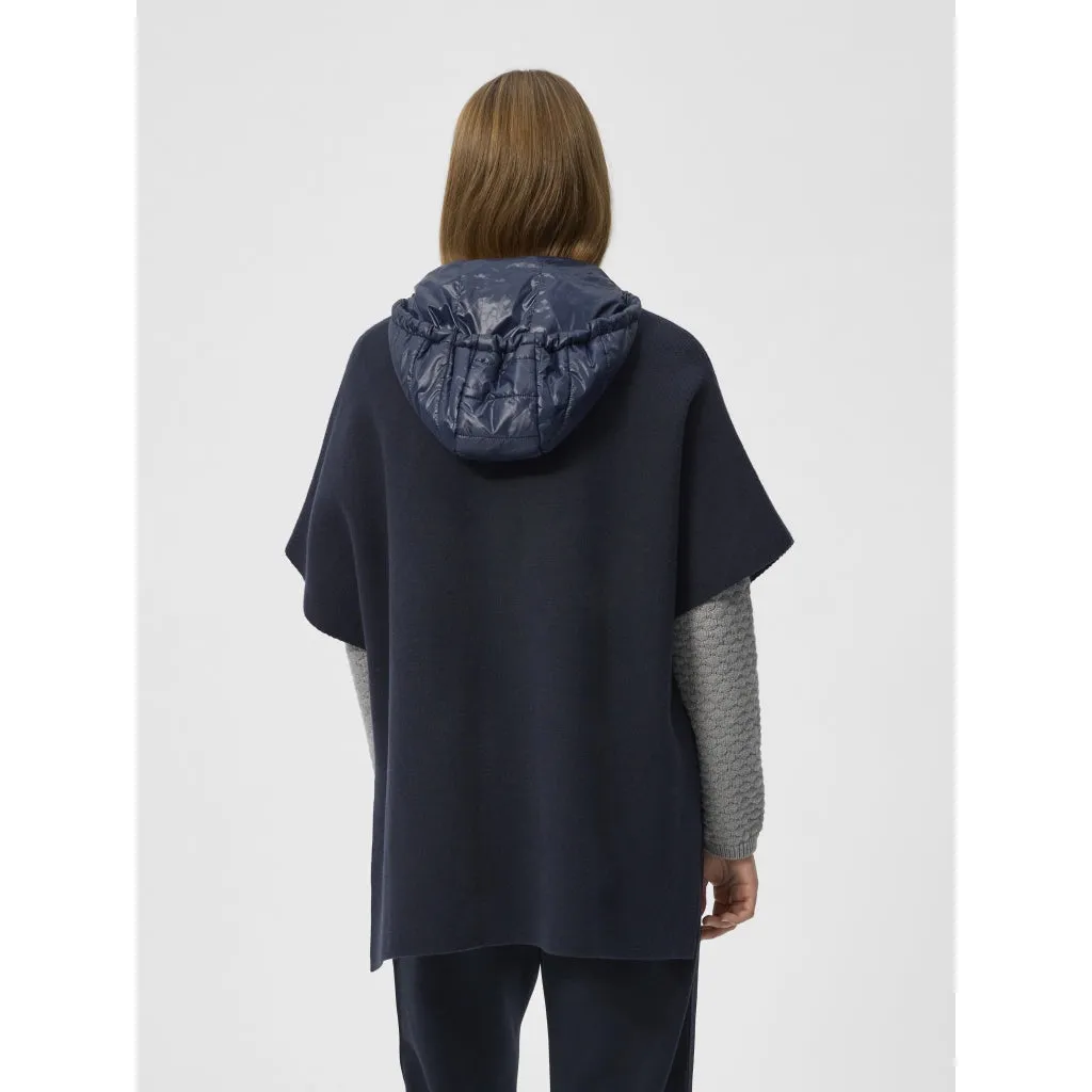 Ravenna Poncho - Dark Navy