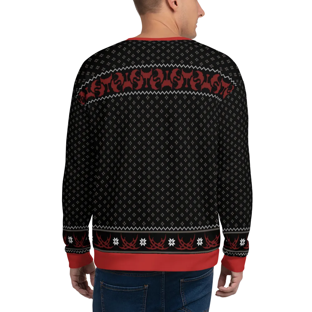 Star Trek Klingon Christmas Adult All-Over Print Sweatshirt