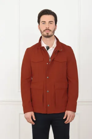 Terracotta Waterproof Coat