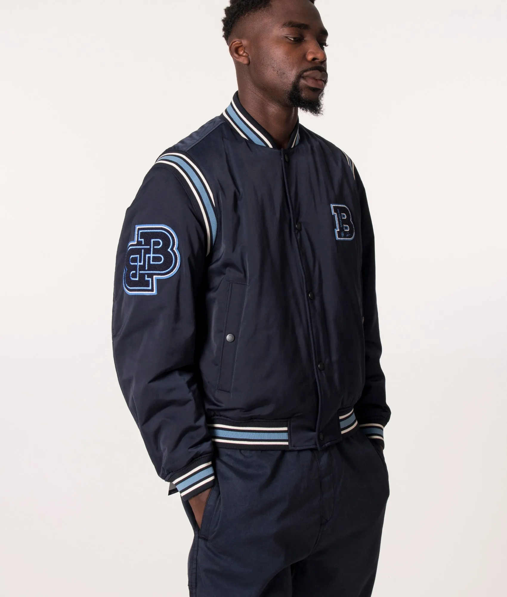 Water Repellent Oronzo Varsity Jacket