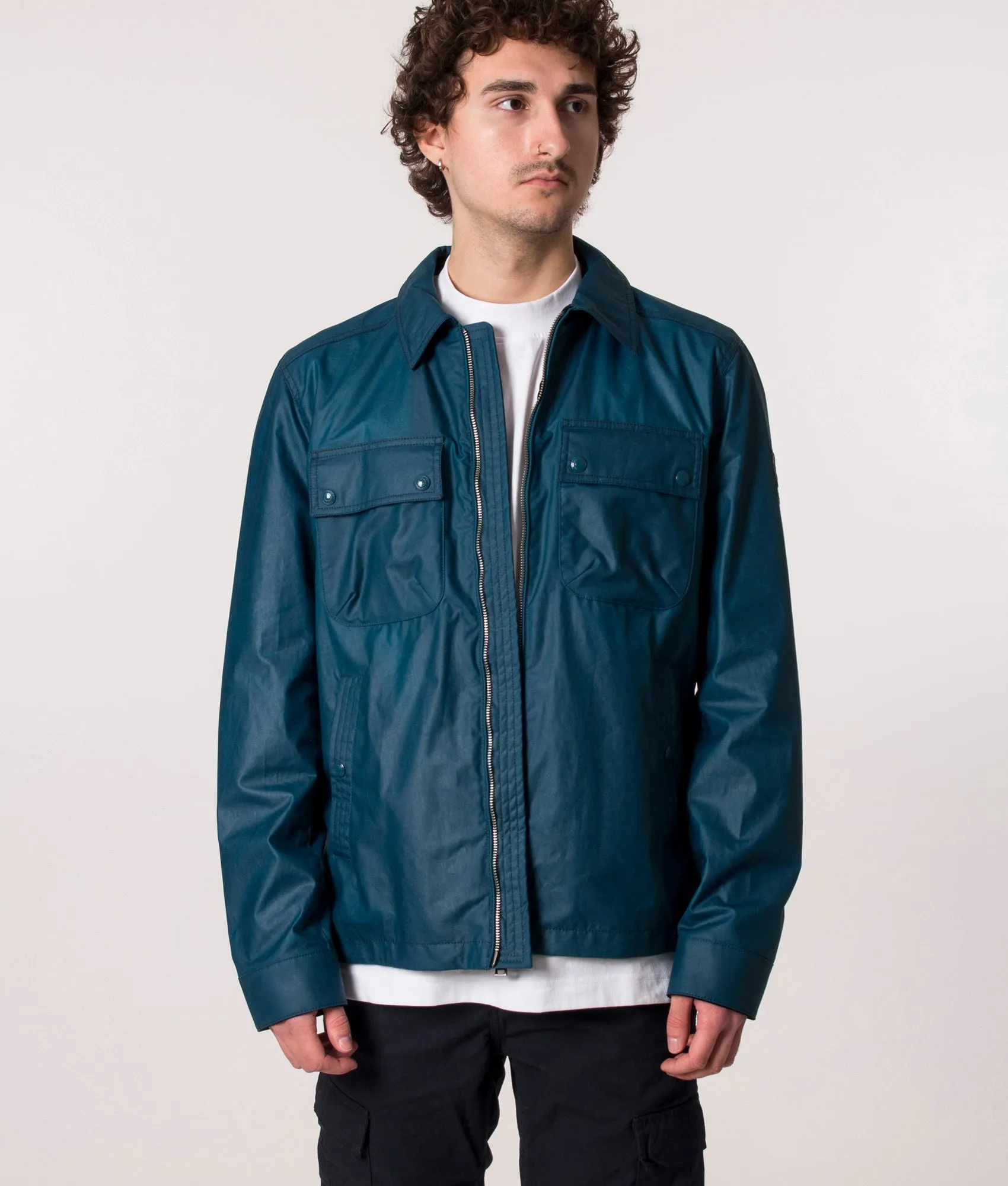 Waxed Tonal Tour Overshirt