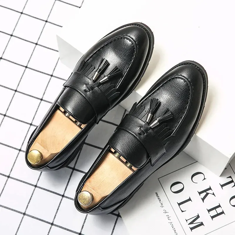 Wedding eco-leather oxford shoes